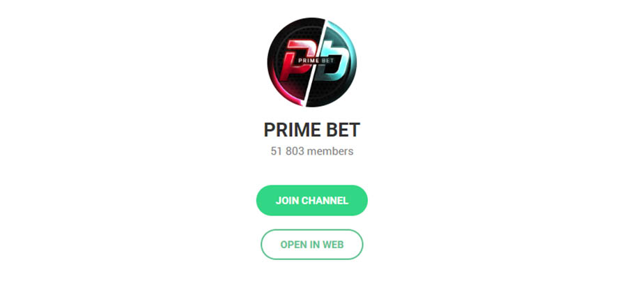 Телеграм канал Prime Bets (Prime Betting)