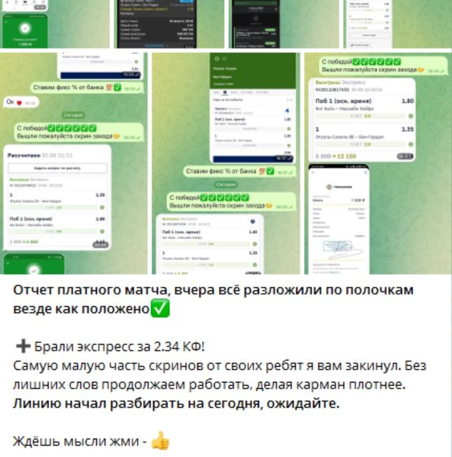 Ценная Ставка отчеты