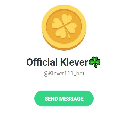 Обзор бота Official Klever в телеграмме – отзывы о заработке